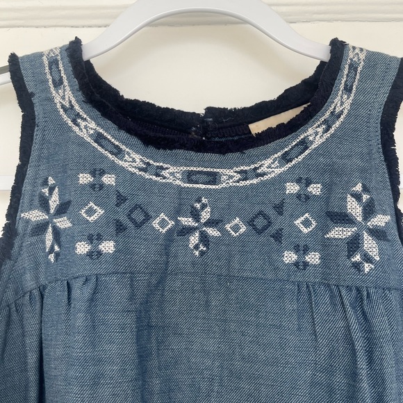 SEA NEW YORK SLEEVELESS EMBROIDERED TOP SIZE 4 - Picture 3 of 7